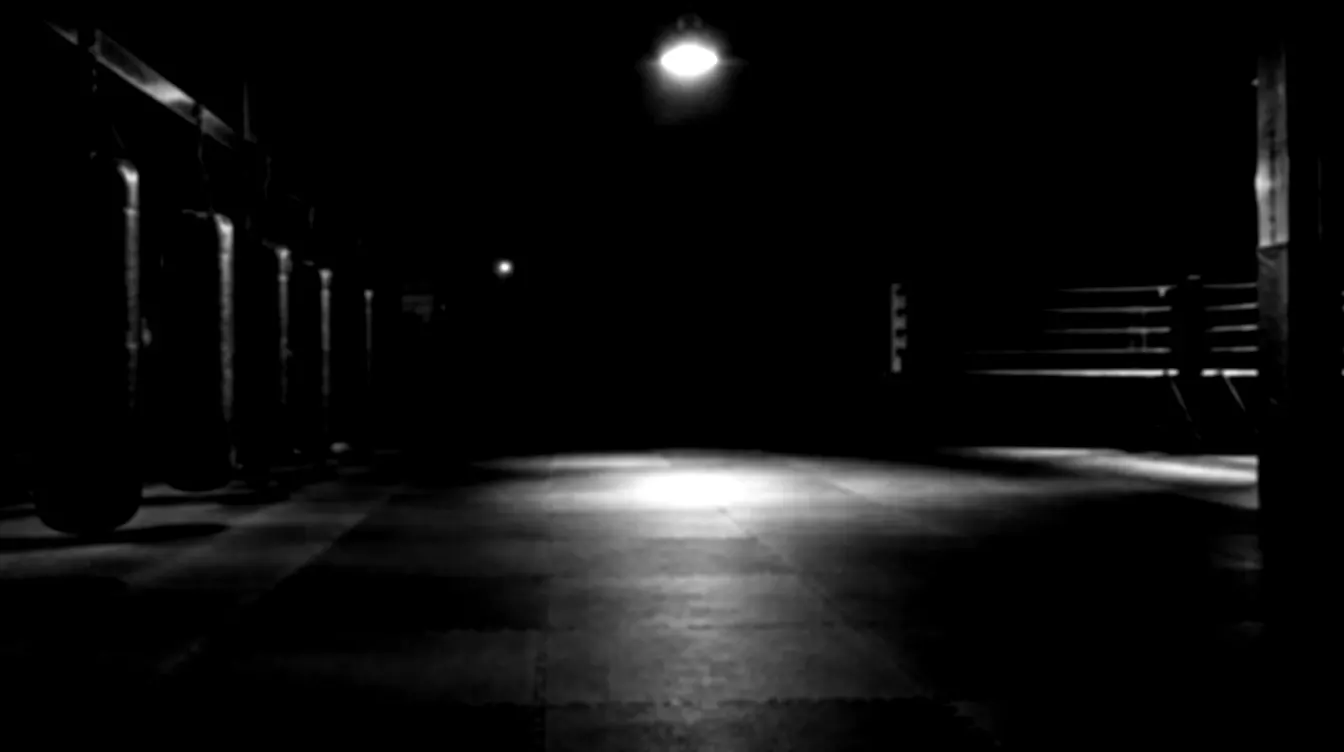 El tatami y los sacos de Blackout, vacíos de noche